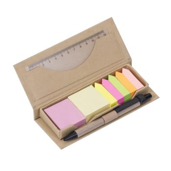 Bloco de Anotações com Post-it e Caneta ab00088a