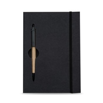 bloco de anotações ecológico com caneta ab00047a