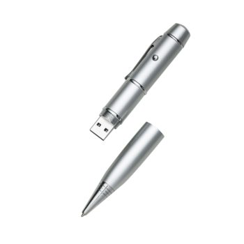 Caneta Pen Drive 4GB e Laser ab00242a