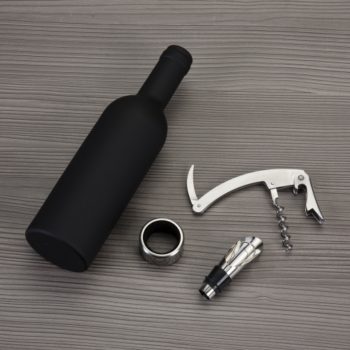 kit vinho garrafa 3 peças ab00030a