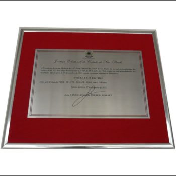 placa de homenagem personalizado ab08034a