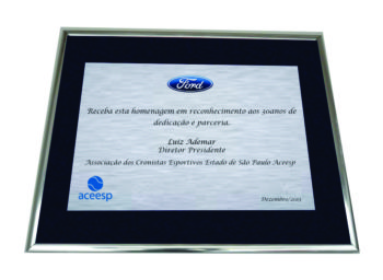 placa de homenagem personalizado ab08035a