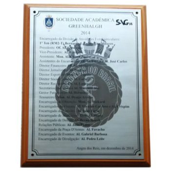 placa de homenagem personalizado ab08037a