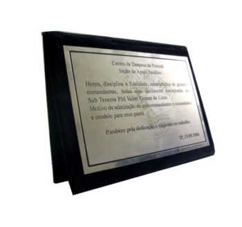 placa de homenagem personalizado ab08038a