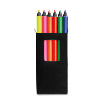 Caixa com 6 lápis de cor ab03119b